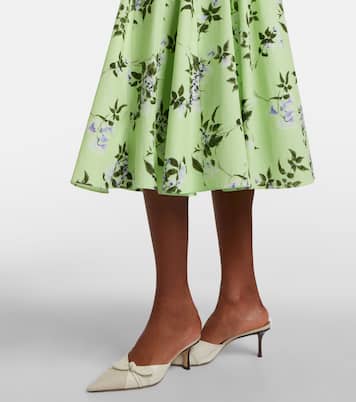 Abito midi Marione in cotone floreale | Emilia Wickstead