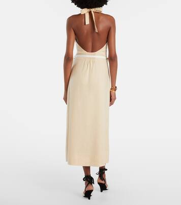 Abito midi Pamela in lino | Posse