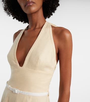 Abito midi Pamela in lino | Posse