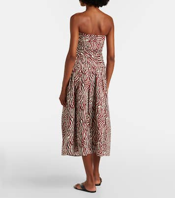 White Label Nessa printed cotton-blend maxi skirt | Proenza Schouler