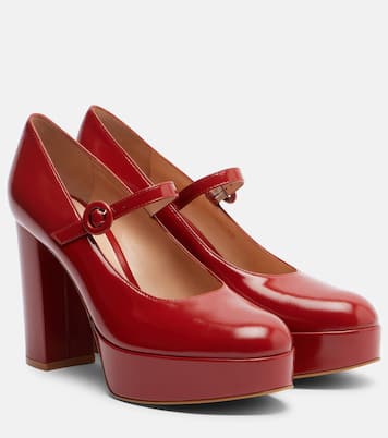 Patent leather Mary Jane pumps | Gianvito Rossi