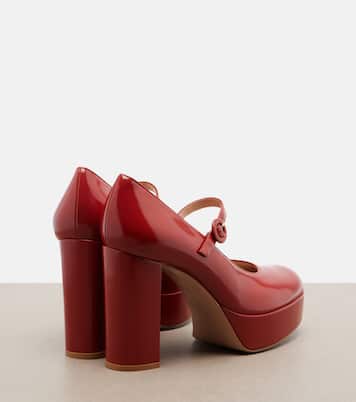 Patent leather Mary Jane pumps | Gianvito Rossi