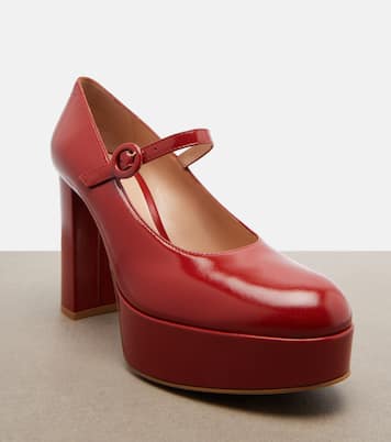 Patent leather Mary Jane pumps | Gianvito Rossi