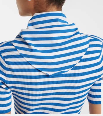 Striped scarf-detail knitted top | Max Mara