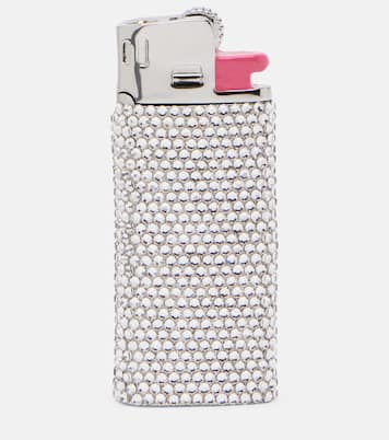 Flame Mini crystal-embellished pillbox | Judith Leiber Couture