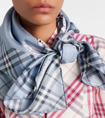 EKD silk twill scarf | Burberry