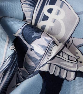 EKD silk twill scarf | Burberry