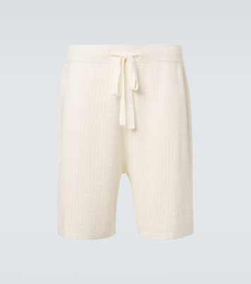 Bermuda en coton et chanvre | Commas