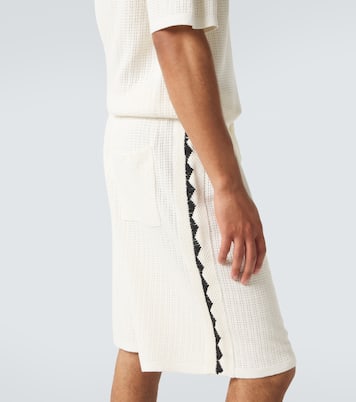 Bermuda en coton et chanvre | Commas