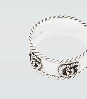 Double G sterling silver ring | Gucci