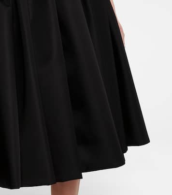 Abito bustier in gabardine Re-Nylon | Prada