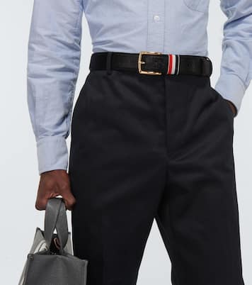 Leather belt | Thom Browne