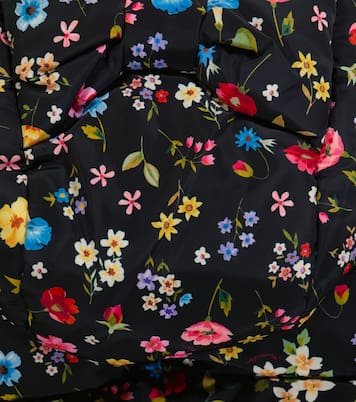 Floral padded coat | Monnalisa