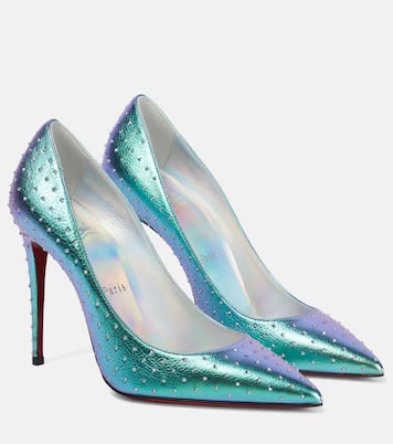 Kate 100 embellished leather pumps | Christian Louboutin