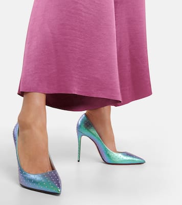 Kate 100 embellished leather pumps | Christian Louboutin