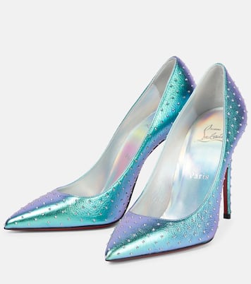 Kate 100 embellished leather pumps | Christian Louboutin