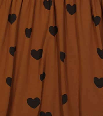 Hearts lyocell-blend dress | Mini Rodini