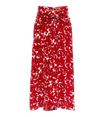 Kalliope crêpe midi skirt | Altuzarra