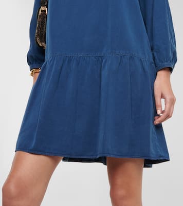 Natalia cotton-blend minidress | A.P.C.