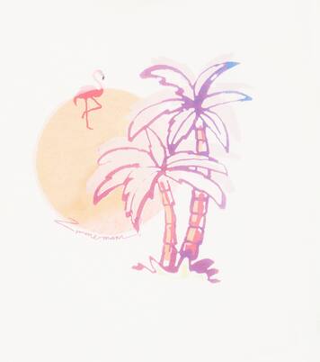 Pattie printed cotton T-shirt | Zimmermann Kids