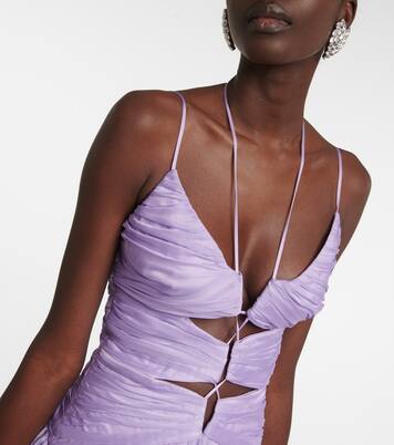 Robe aus Chiffon | Rasario