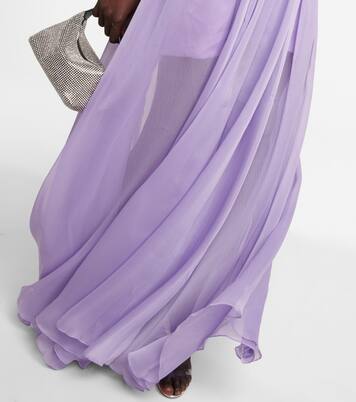 Robe aus Chiffon | Rasario