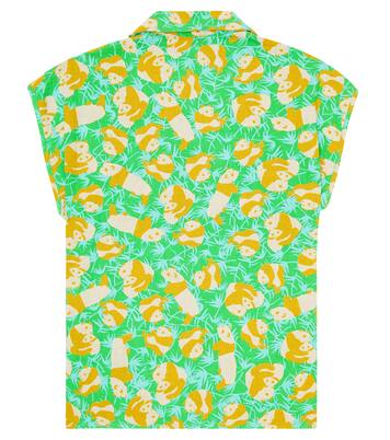 Kangaroo printed cotton T-shirt | The Animals Observatory