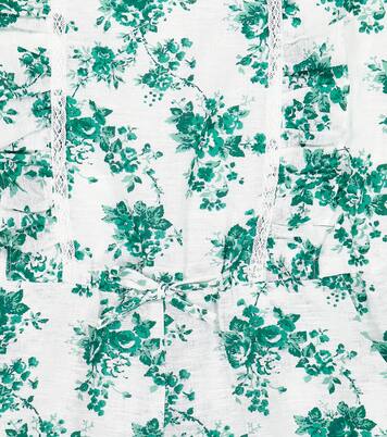 Printed ruffled cotton playsuit | Tartine et Chocolat