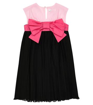 Bow-detail dress | Monnalisa