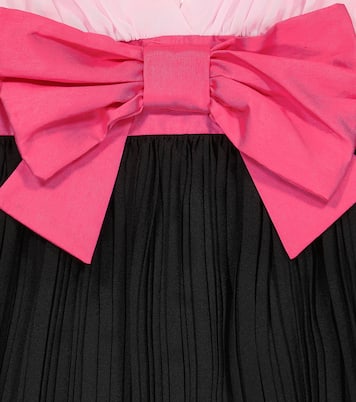 Bow-detail dress | Monnalisa