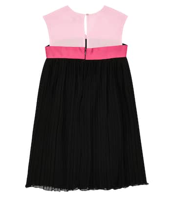 Bow-detail dress | Monnalisa