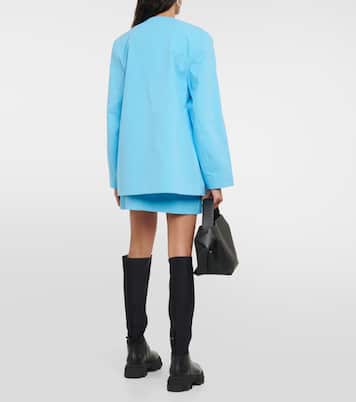 Blazer aus Baumwolle | Ganni