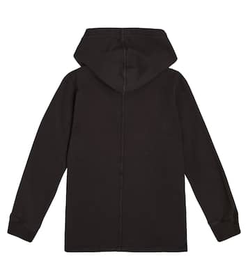 Cotton jersey hoodie | Rick Owens Kids
