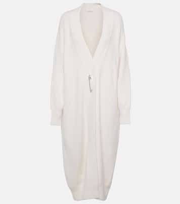 Robe pull en alpaga mélangé | Alaïa