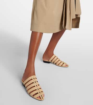 Slippers Kaede aus Leder | Loro Piana