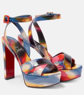 Supramariza 130 leather sandals | Christian Louboutin
