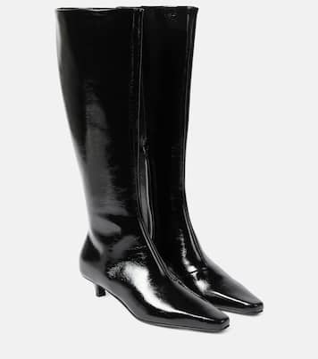 The Slim leather knee-high-boots | Toteme