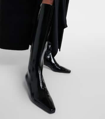 The Slim leather knee-high-boots | Toteme