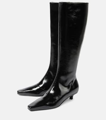 The Slim leather knee-high-boots | Toteme