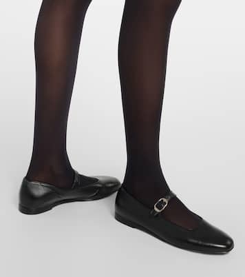 Leather ballet flats | Le Monde Béryl