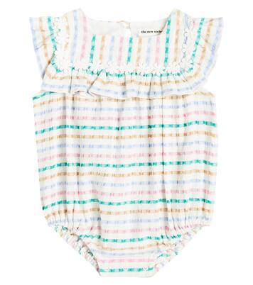 Baby Figueroa striped cotton playsuit | The New Society
