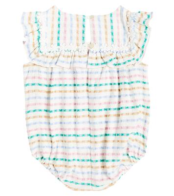 Baby Figueroa striped cotton playsuit | The New Society