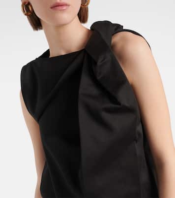 Top aus Baumwolle und Leinen | Toteme