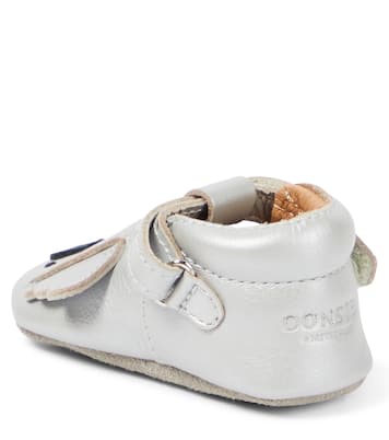 Baby - Scarpe Blinc Koala in pelle metallizzata | Donsje