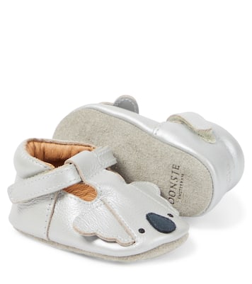 Baby - Scarpe Blinc Koala in pelle metallizzata | Donsje