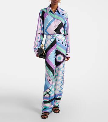 Hemd Vivara aus Seiden-Twill | Pucci