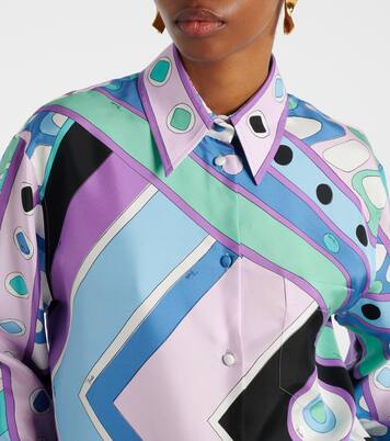 Hemd Vivara aus Seiden-Twill | Pucci