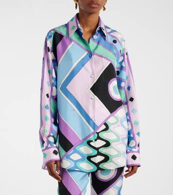 Hemd Vivara aus Seiden-Twill | Pucci