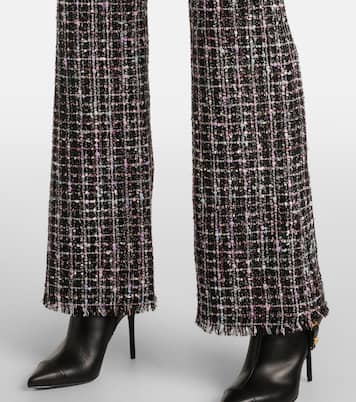 Pantalones flared de tweed | Balmain