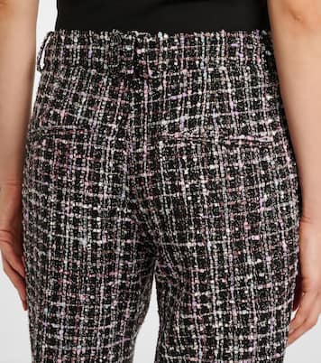 Pantalones flared de tweed | Balmain
